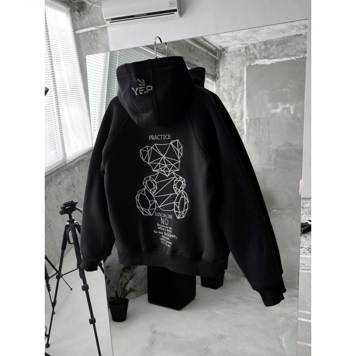 Oversize худі з принтом