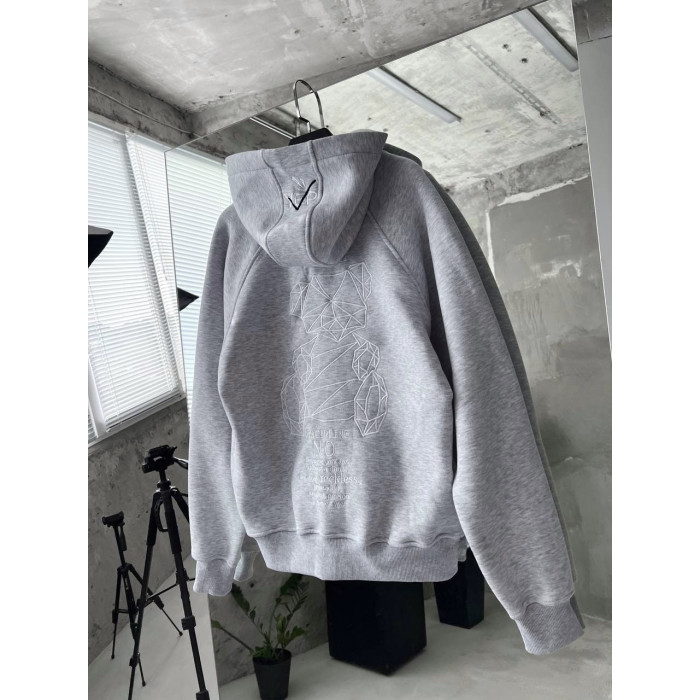 Oversize худі з принтом