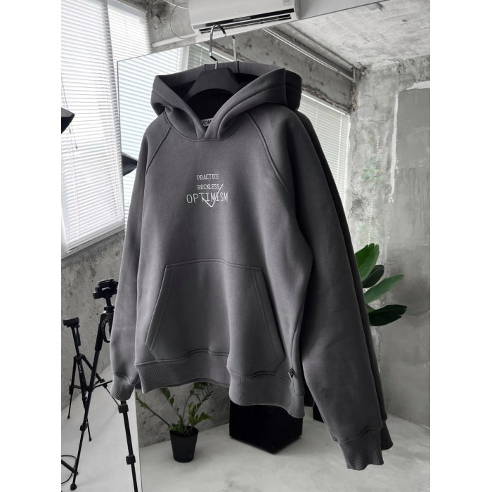 Oversize худі з принтом