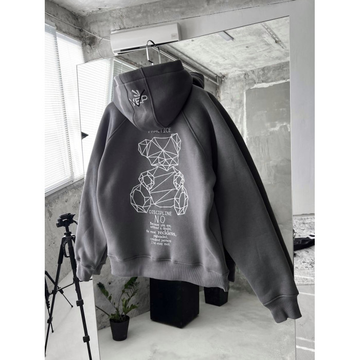 Oversize худі з принтом