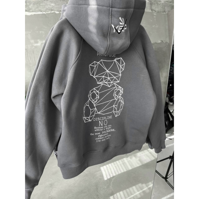 Oversize худі з принтом
