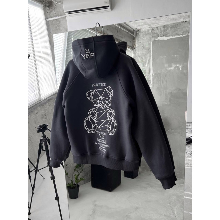 Oversize худі з принтом
