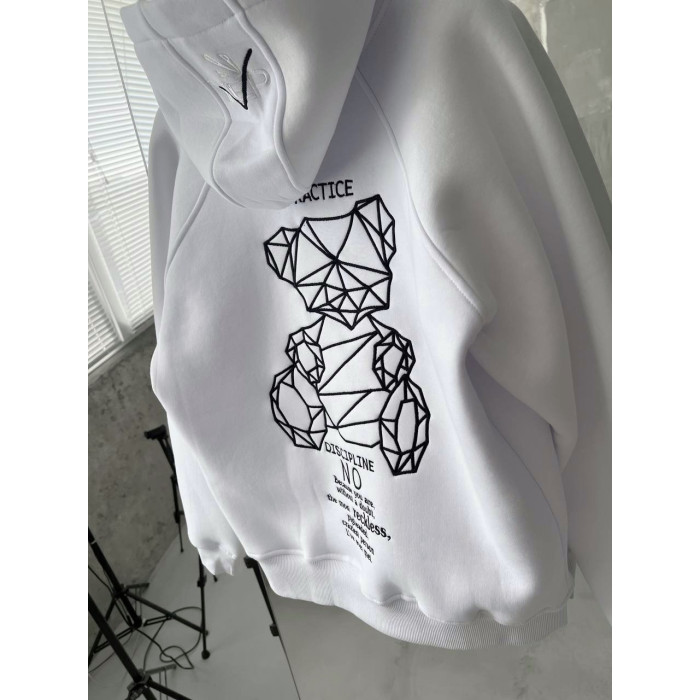 Oversize худі з принтом