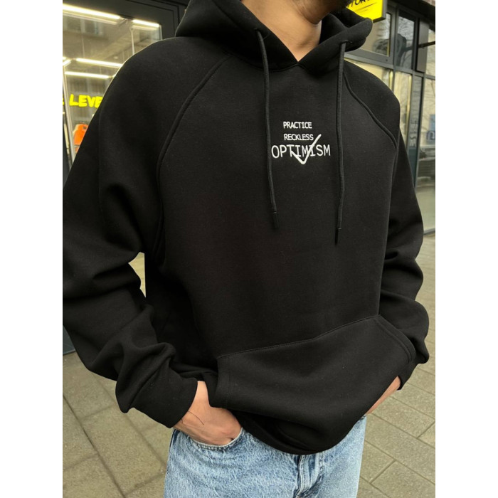 Oversize худі з принтом