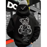 Oversize худі з принтом