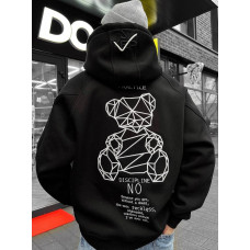 Oversize худі з принтом