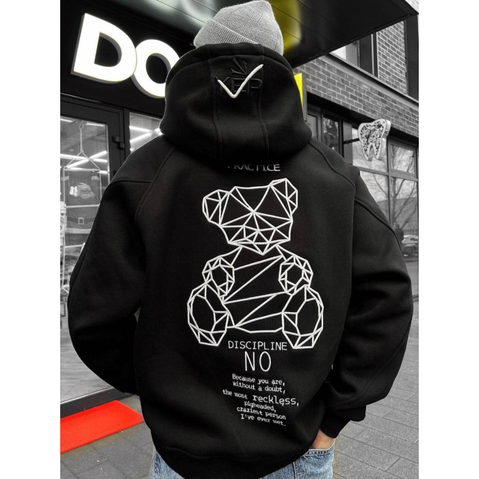 Oversize худі з принтом