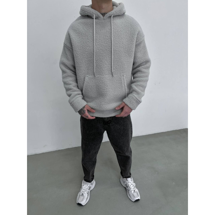 Плюшеве oversize худі