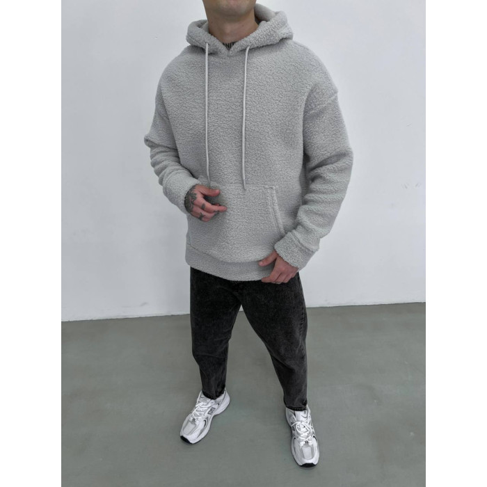 Плюшеве oversize худі