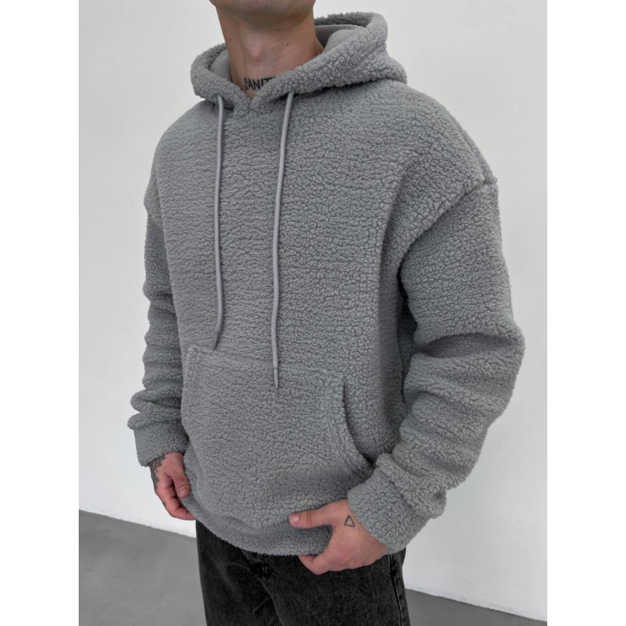 Плюшеве oversize худі