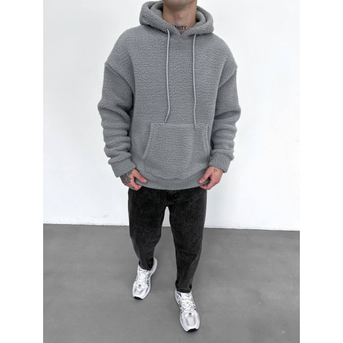 Плюшеве oversize худі