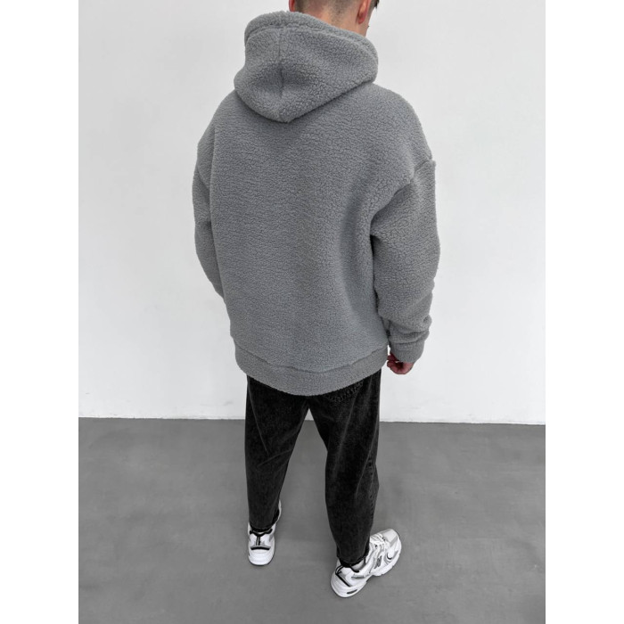 Плюшеве oversize худі