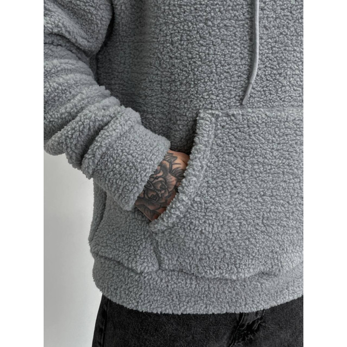 Плюшеве oversize худі