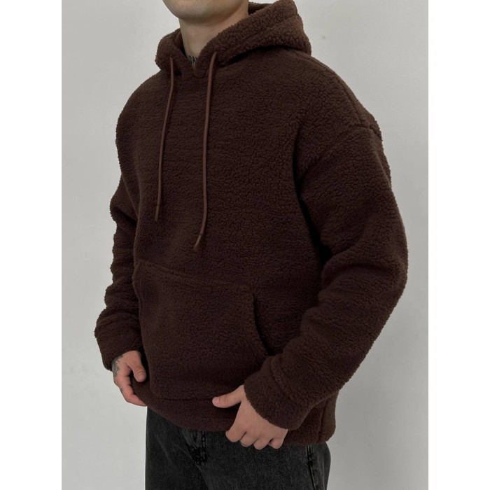 Плюшеве oversize худі