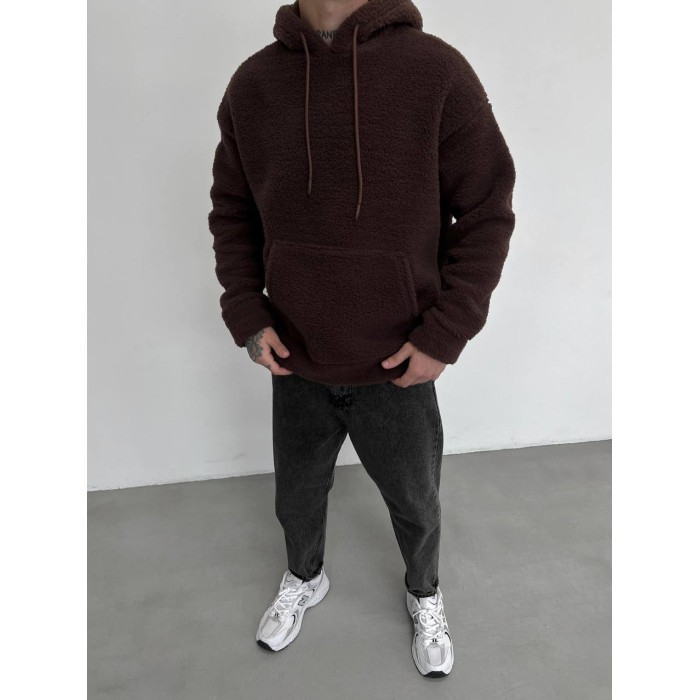 Плюшеве oversize худі