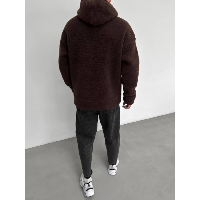 Плюшеве oversize худі