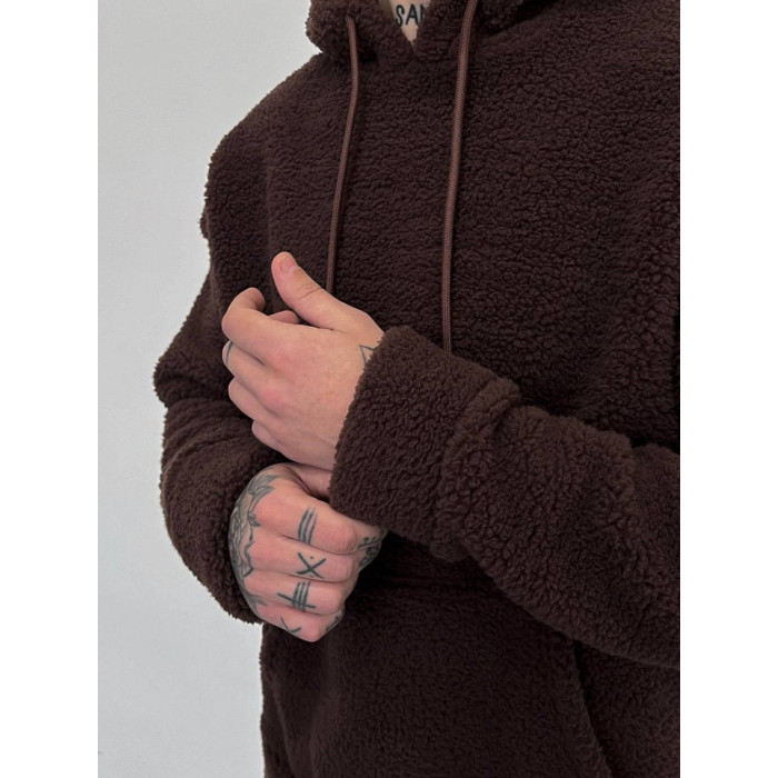 Плюшеве oversize худі