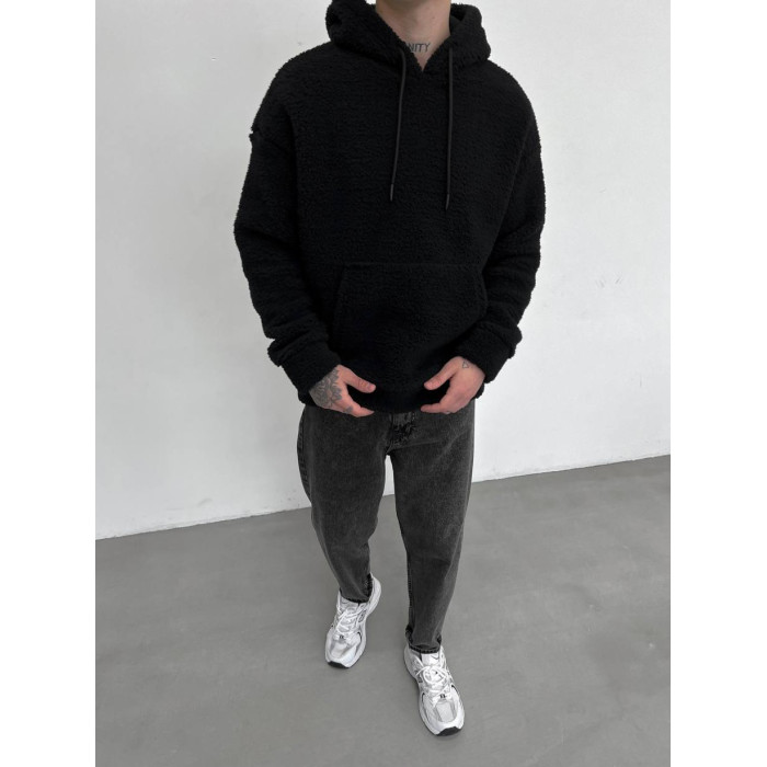 Плюшеве oversize худі