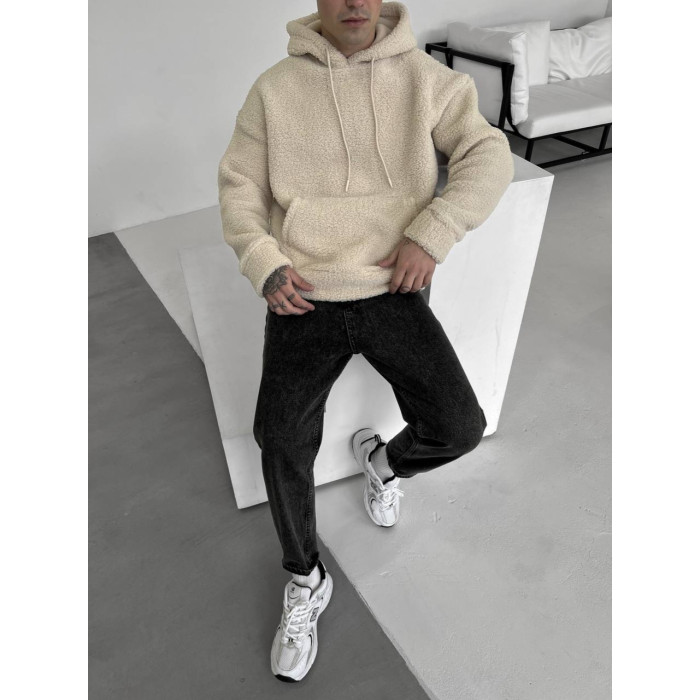 Плюшеве oversize худі