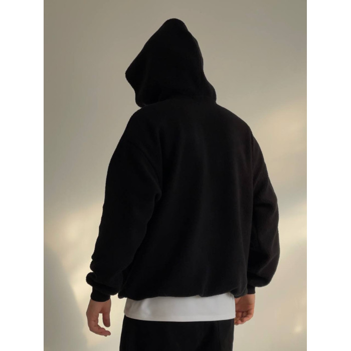 Плюшевий худі oversize