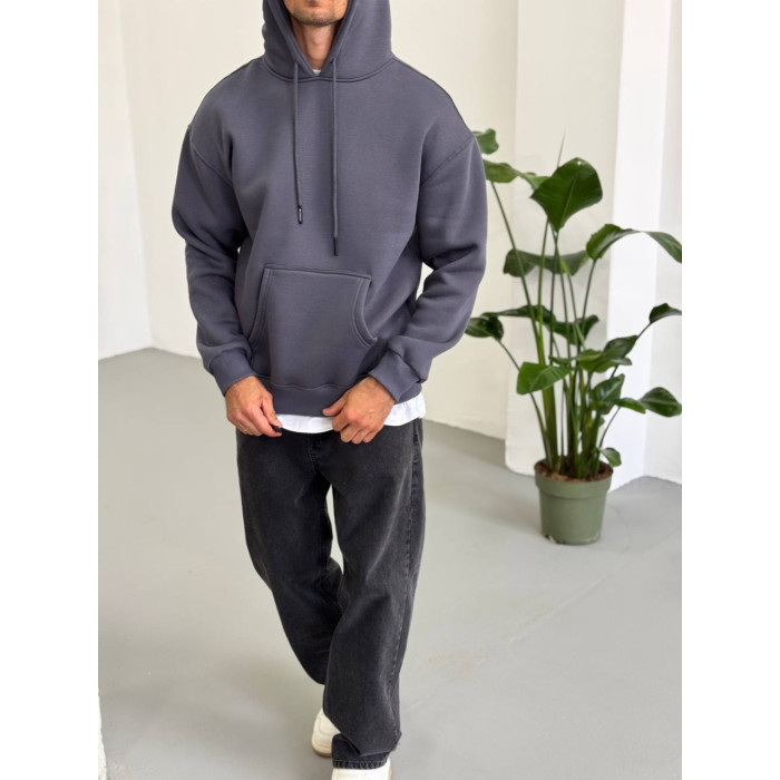 Oversize худі на флісі