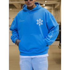 Oversize худі з принтом