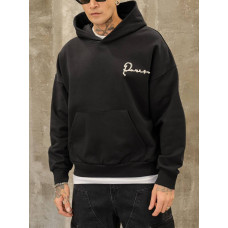 Oversize худі з принтом