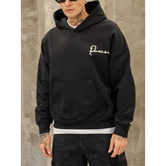 Oversize худі з принтом
