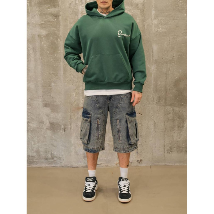 Oversize худі з принтом