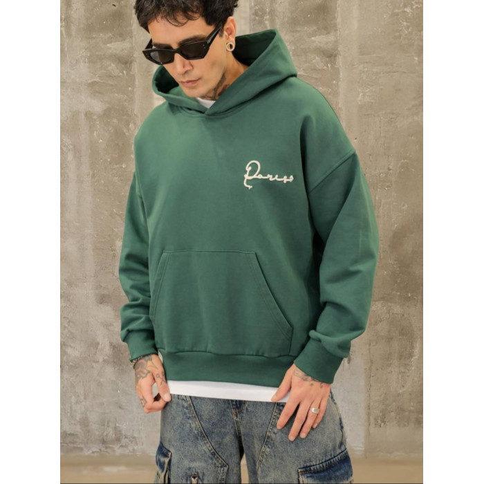 Oversize худі з принтом