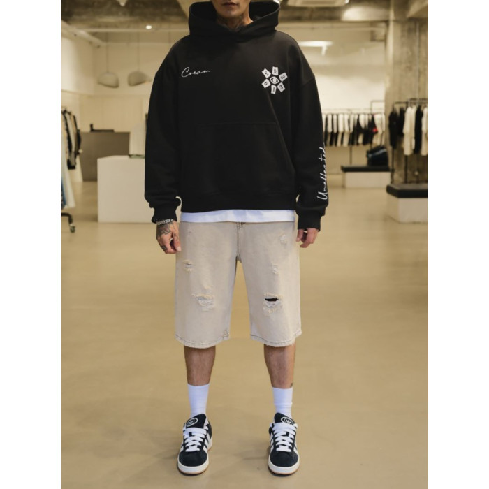 Oversize худі з принтом