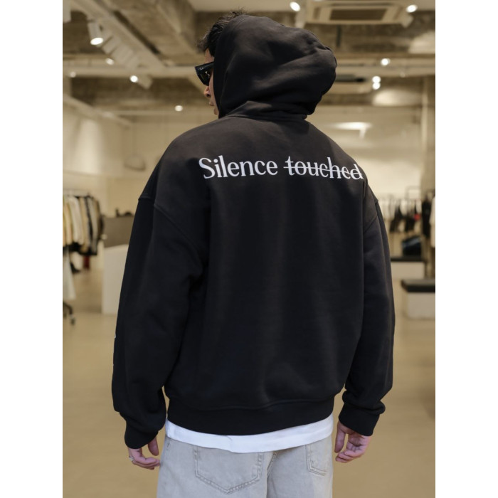 Oversize худі з принтом