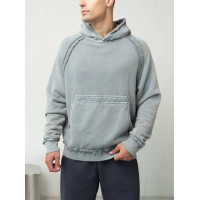 Oversize худі з необробленими краями