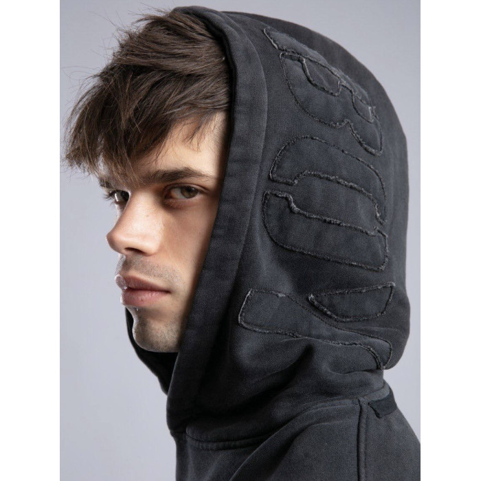 Oversize худі з вивареної тканини