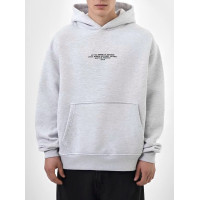 Oversize худі на флісі з надписом