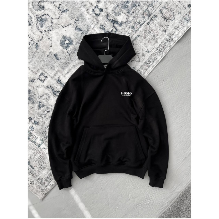 Oversize худі з принтом