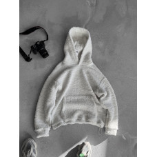 Плюшевий худі oversize