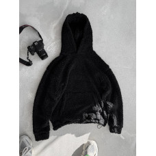 Плюшевий худі oversize