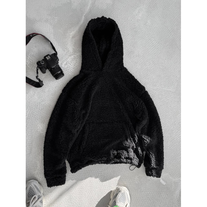 Плюшевий худі oversize