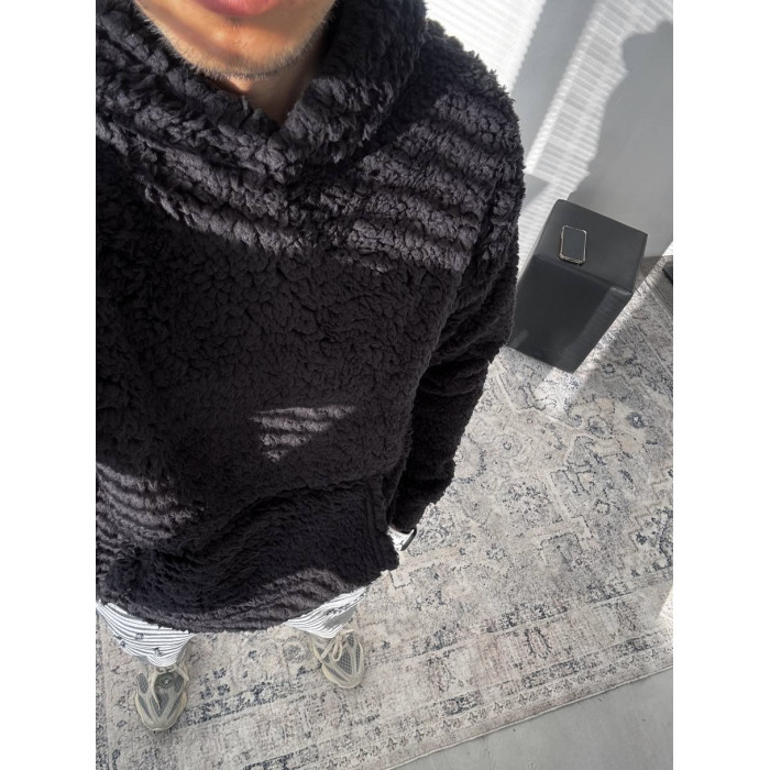 Плюшевий худі oversize