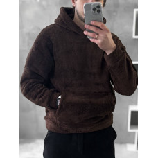 Плюшевий худі oversize