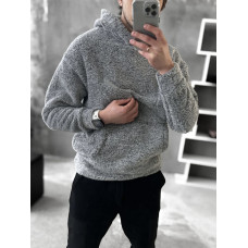 Плюшевий худі oversize