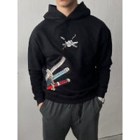 Oversize худі з принтом