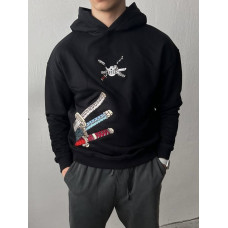 Oversize худі з принтом