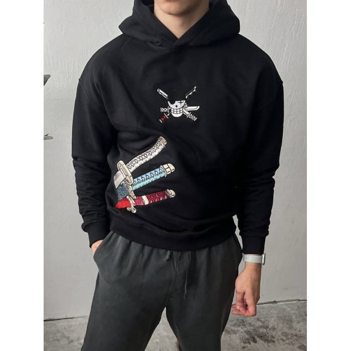 Oversize худі з принтом