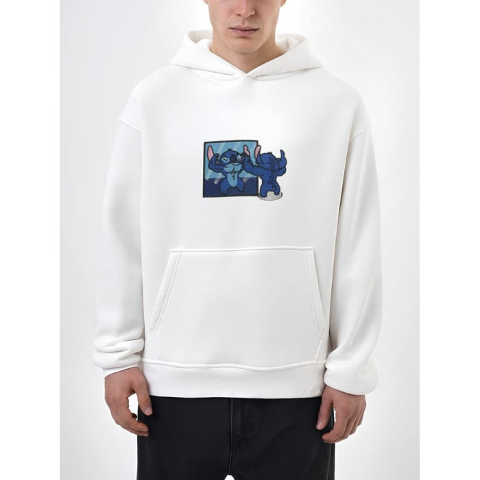 Oversize худі з принтом