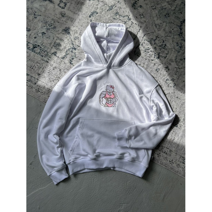 Oversize худі з принтом