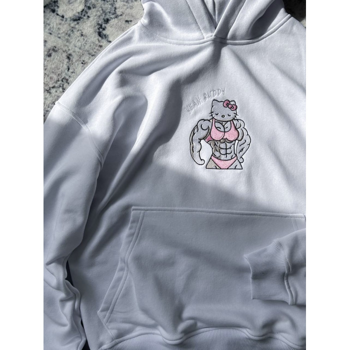 Oversize худі з принтом