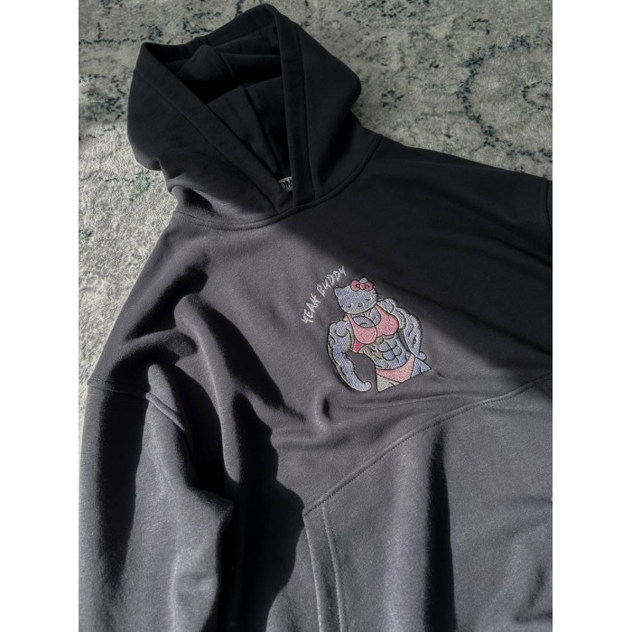 Oversize худі з принтом
