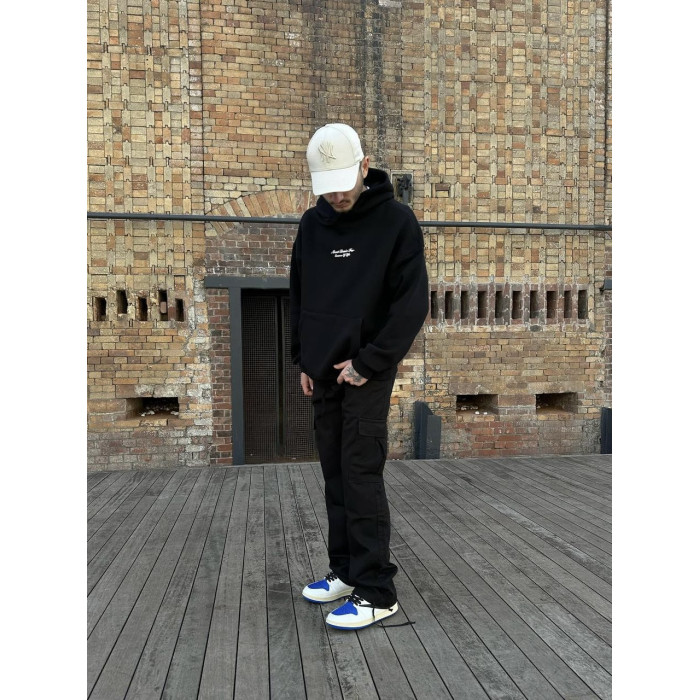 Oversize худі з принтом